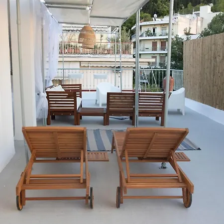 Rooftop With Private Terrace At Lycabettus Hill *