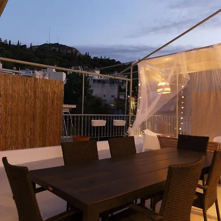 Apartment Rooftop With Private Terrace At Lycabettus Hill Athens