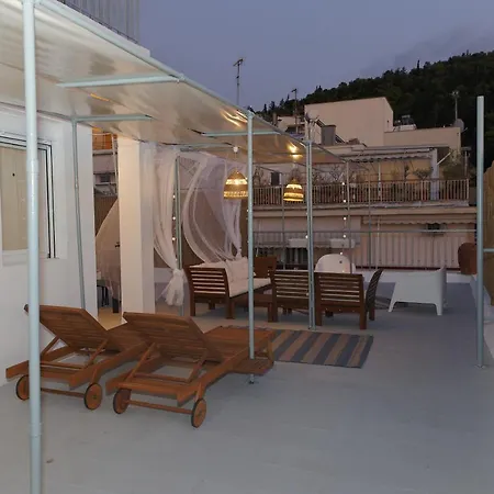 Apartment Rooftop With Private Terrace At Lycabettus Hill Athens